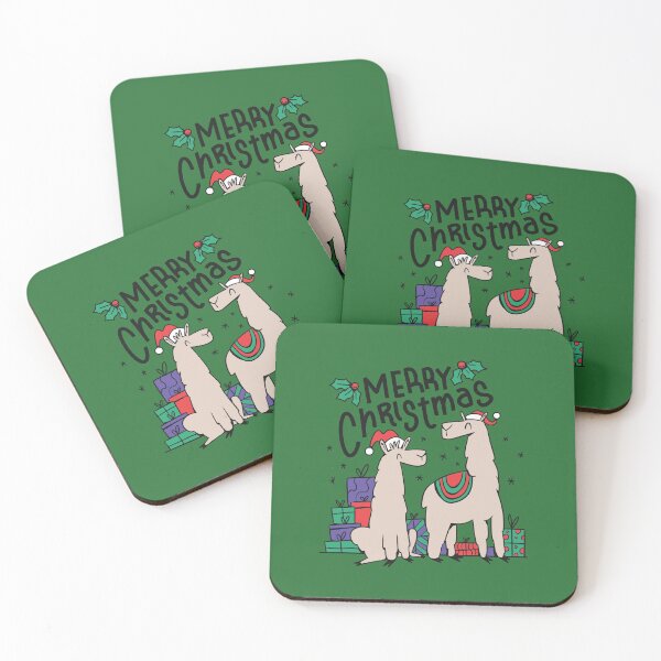 Item preview, Merry Christmas Alpacas designed and sold by DerSenat.