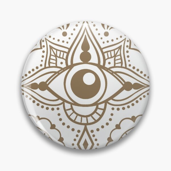 Item preview, Indian Hand Drawn Hamsa Art designed and sold by JTS STORE.