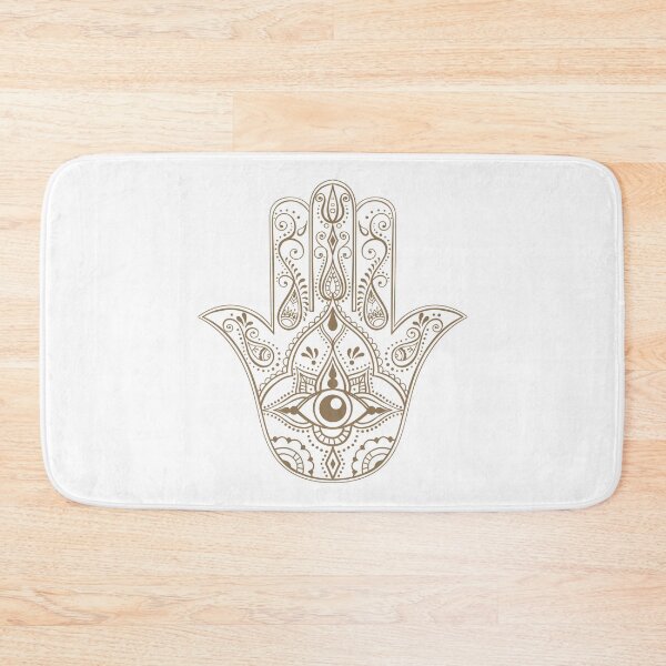 Artikelvorschau, Indische Hand gezeichnete Hamsa Art entworfen und verkauft von JTS STORE.