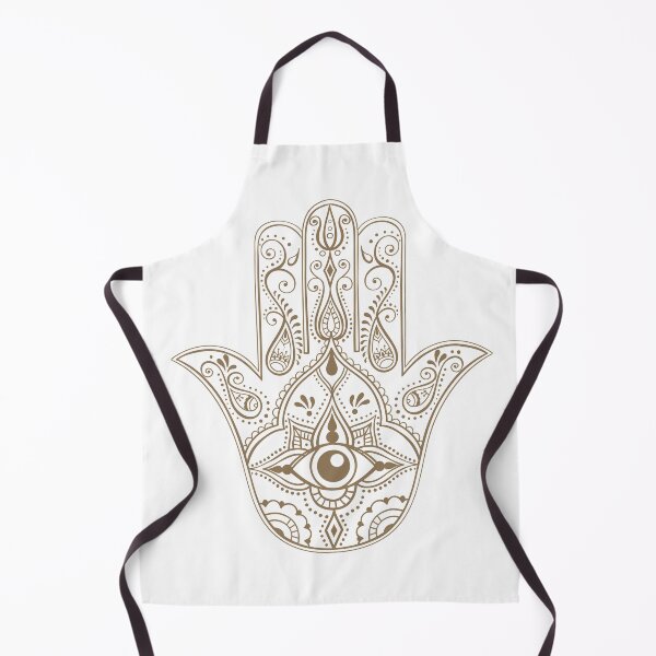 Item preview, Indian Hand Drawn Hamsa Art designed and sold by JTS STORE.