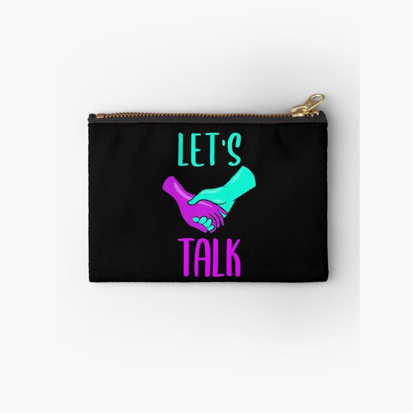 Item preview, Let's Talk Suicide Prevention Awareness Ribbon designed and sold by jacks-tees.