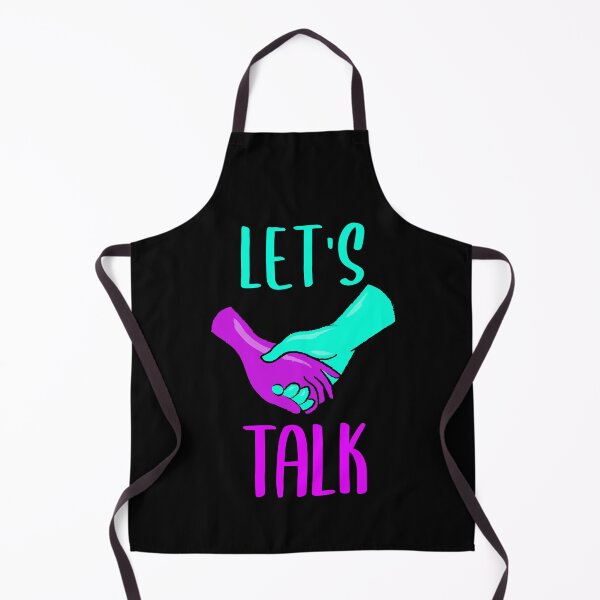 Item preview, Let's Talk Suicide Prevention Awareness Ribbon designed and sold by jacks-tees.