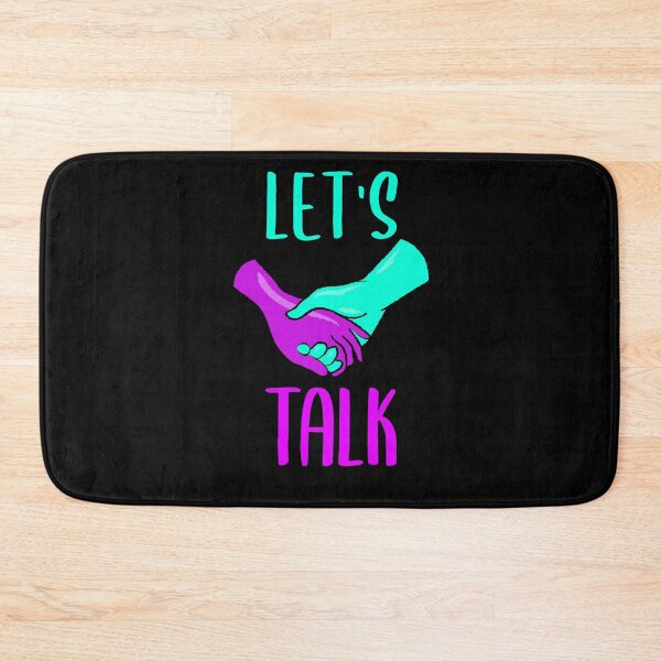 Item preview, Let's Talk Suicide Prevention Awareness Ribbon designed and sold by jacks-tees.
