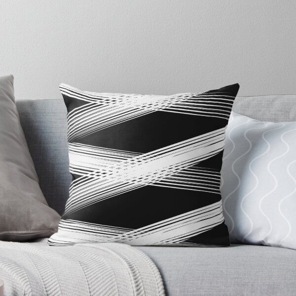 Item preview, Black Throw Pillow, Floor Pillows & Black Tote designed and sold by wishyfish.