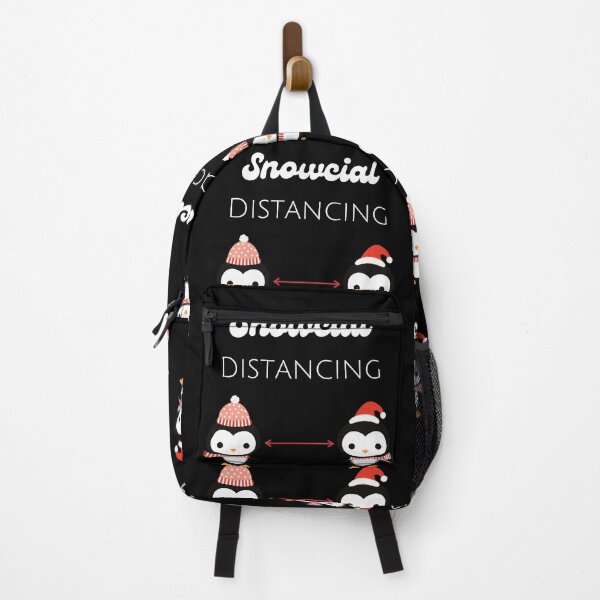 Item preview, Snowcial Distancing this Christmas Quarantined with cute penguins designed and sold by Pandoras-Boxx.