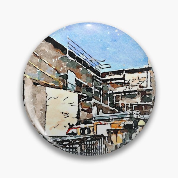 Item preview, L'Aquila: collapsed church with grating and rubble designed and sold by Giuseppe Cocco.