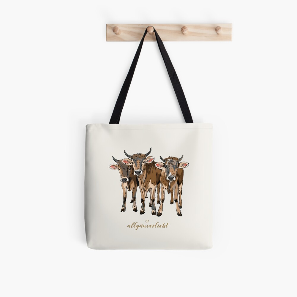 Artikel-Vorschau von Allover-Print Tote Bag, designt und verkauft von allgaeuverliebt.