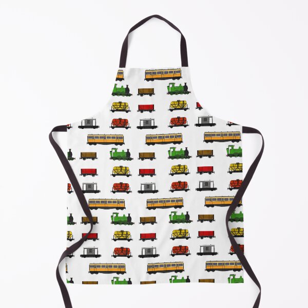Item preview, Steam Train Magnet Sticker Pack Pattern designed and sold by doodlerob.