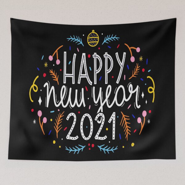 Item preview, Happy New Year 2021 designed and sold by Coder-T.