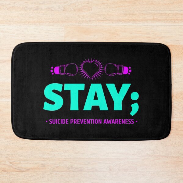 Item preview, Stay Your Story Is Not Over Suicide Prevention Awareness Fighter designed and sold by jacks-tees.
