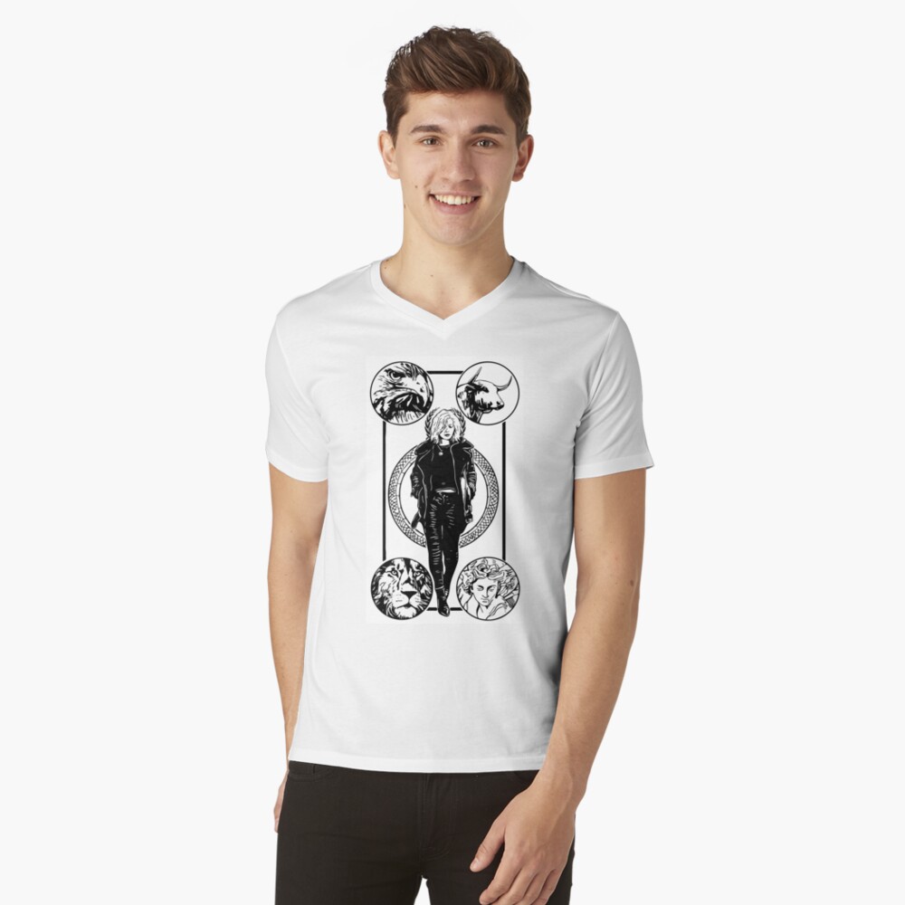 Item preview, V-Neck T-Shirt designed and sold by TInStarGames.