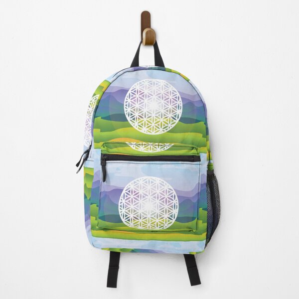 Item preview, Flower of life on a bright landscape designed and sold by Caroline Swart.