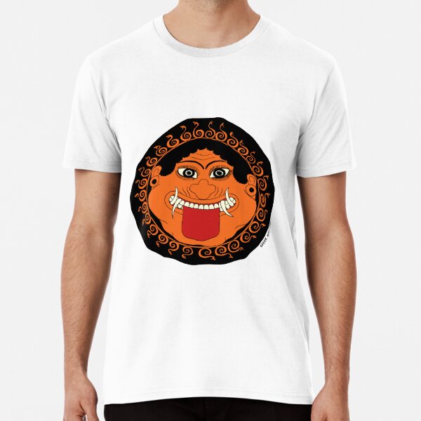 Greek Myth Comix - the GORGON in COLOUR Premium T-Shirt