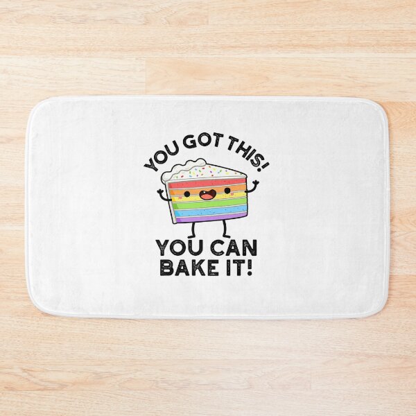 Item preview, You Got This You Can Bake It Positive Cake Puns  designed and sold by punnybone.