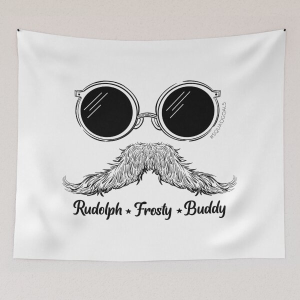 Item preview, Hipster Santa Claus with sunglasses and his team designed and sold by 397HOUSE Your happy time.