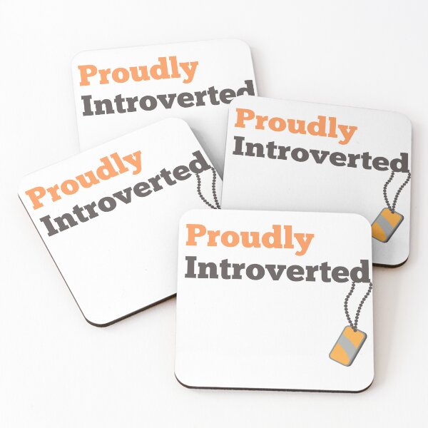 Item preview, Unsocial I'm Proudly Introverted & socially distanced designed and sold by DareDreams.