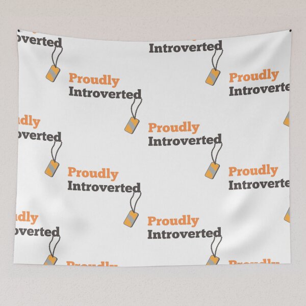 Item preview, Unsocial I'm Proudly Introverted & socially distanced designed and sold by DareDreams.