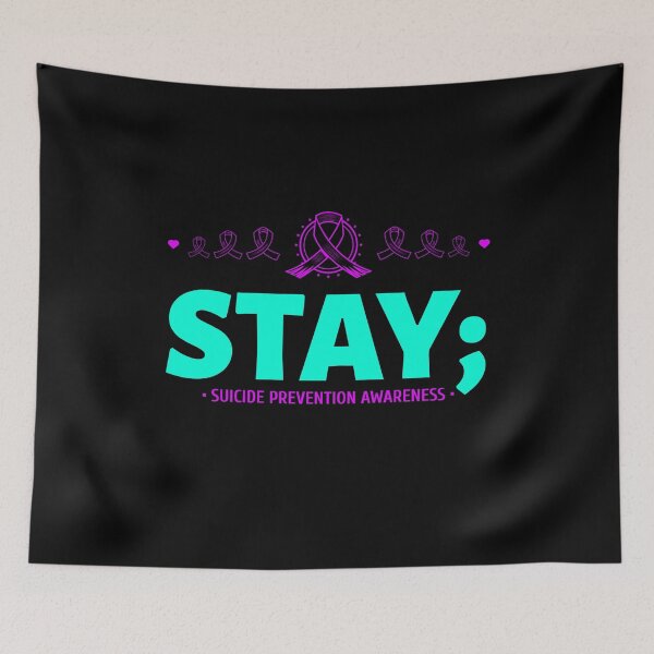 Item preview, Stay Your Story Is Not Over Suicide Prevention Awareness Ribbon designed and sold by jacks-tees.