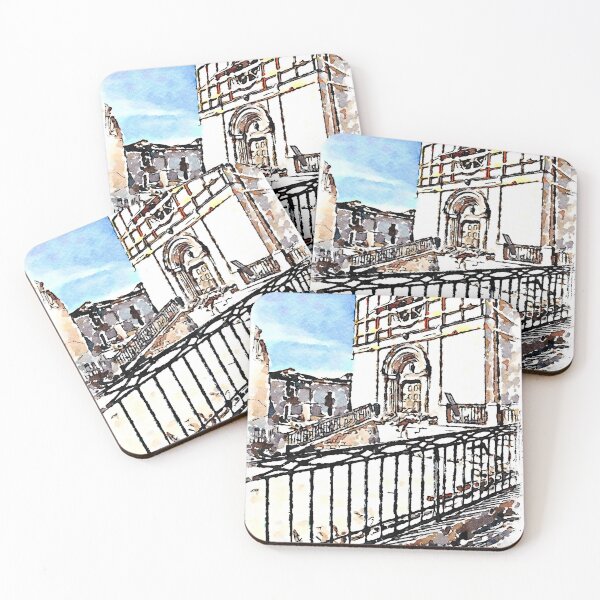Item preview, L'Aquila: collapsed church with grating designed and sold by Giuseppe Cocco.