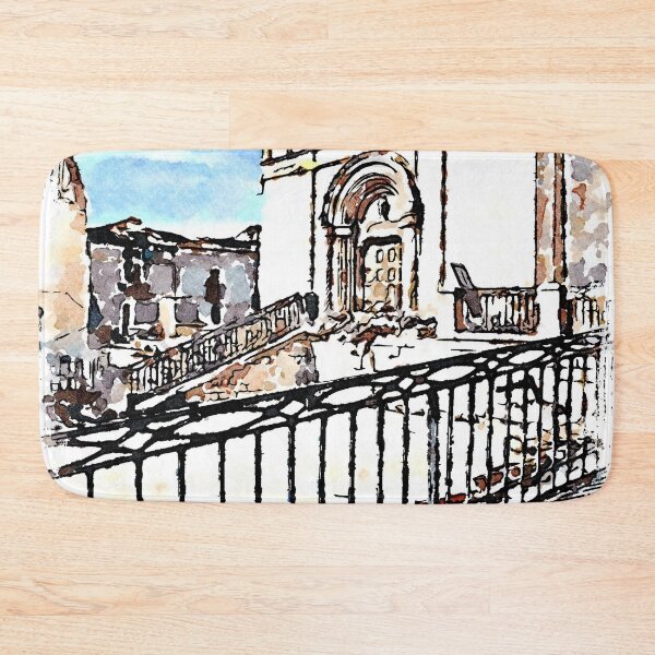 Item preview, L'Aquila: collapsed church with grating designed and sold by Giuseppe Cocco.