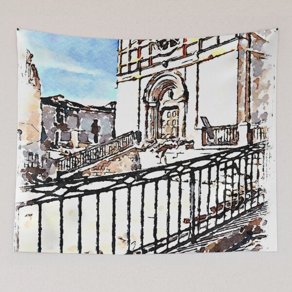 Item preview, L'Aquila: collapsed church with grating designed and sold by Giuseppe Cocco.
