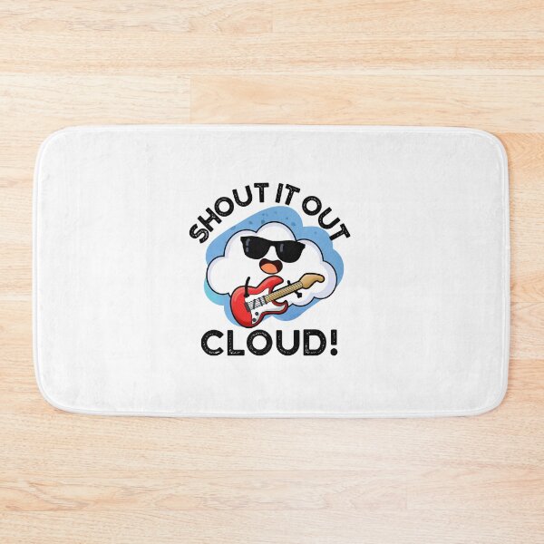 Item preview, Funny Cloud Puns - Shout It Out Cloud  designed and sold by punnybone.
