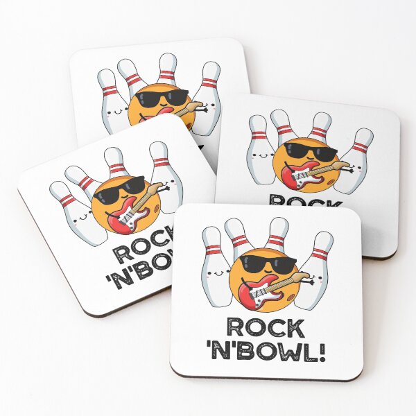 Item preview, Funny Bowling Puns - Rock And Bowl designed and sold by punnybone.