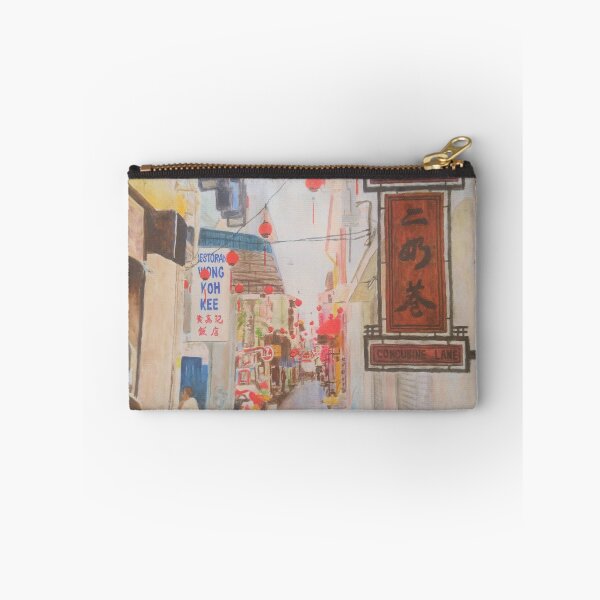 Item preview, Concubine Lane Watercolour Painting designed and sold by hockeng.