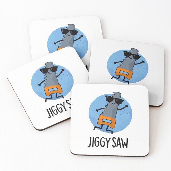 Item preview, Jiggy Saw Funny Tool Puns  designed and sold by punnybone.