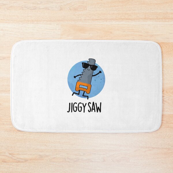 Item preview, Jiggy Saw Funny Tool Puns  designed and sold by punnybone.