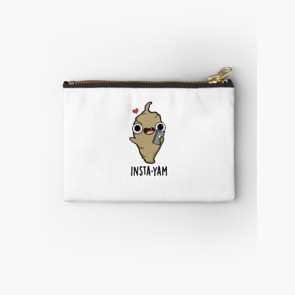 Item preview, Insta-yam Social Media Funny Veggie Puns  designed and sold by punnybone.