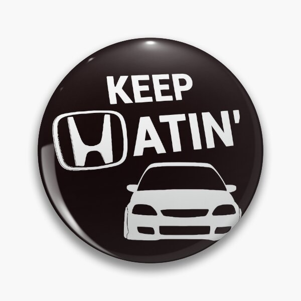 Item preview, Keep Hatin Honda Civic Lowered Fast JDM Racing Black designed and sold by HTownApparel.