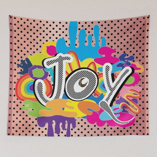Item preview, Joy Colorful Art Word designed and sold by Nobiya.