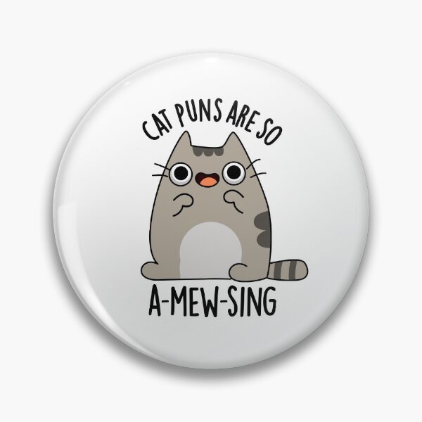 Item preview, Cat Puns Are So A-mew-sing Funny Animal Puns  designed and sold by punnybone.