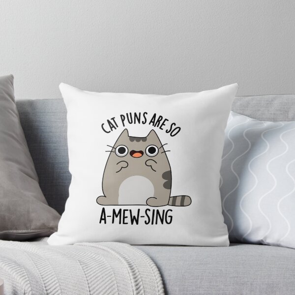 Item preview, Cat Puns Are So A-mew-sing Funny Animal Puns  designed and sold by punnybone.