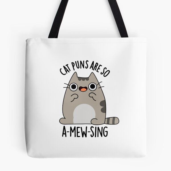 Item preview, Cat Puns Are So A-mew-sing Funny Animal Puns  designed and sold by punnybone.