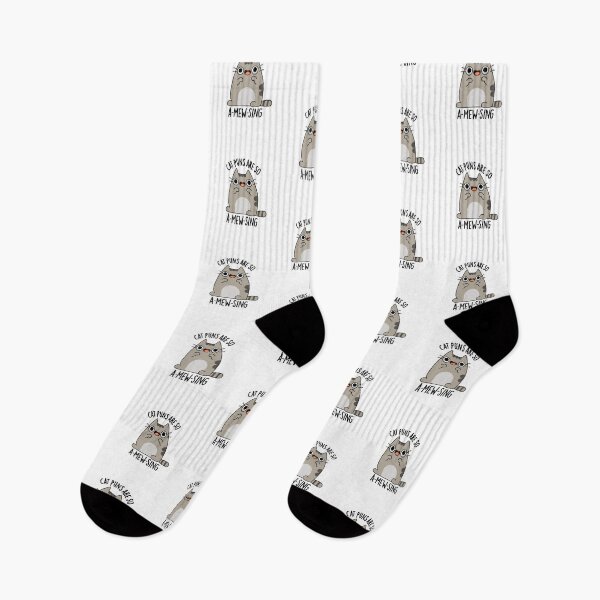 Item preview, Cat Puns Are So A-mew-sing Funny Animal Puns  designed and sold by punnybone.