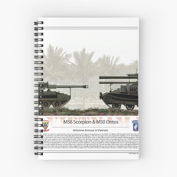 Item preview, M56 Scorpion & M50 Ontos designed and sold by TheCollectioner.