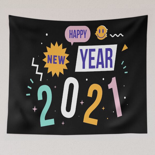 Item preview, Happy New Year 2021 made it designed and sold by Coder-T.