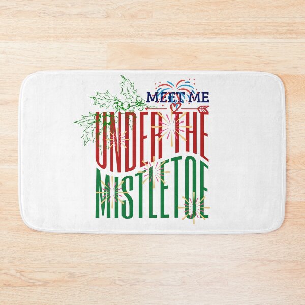 Item preview, meet me under the mistletoe designed and sold by Natthiya Minimal.