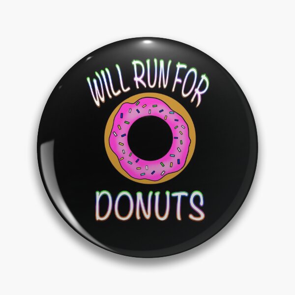 Item preview, Will Run For Donuts - Strawberry designed and sold by BusyMonkeys.