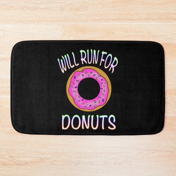 Item preview, Will Run For Donuts - Strawberry designed and sold by BusyMonkeys.