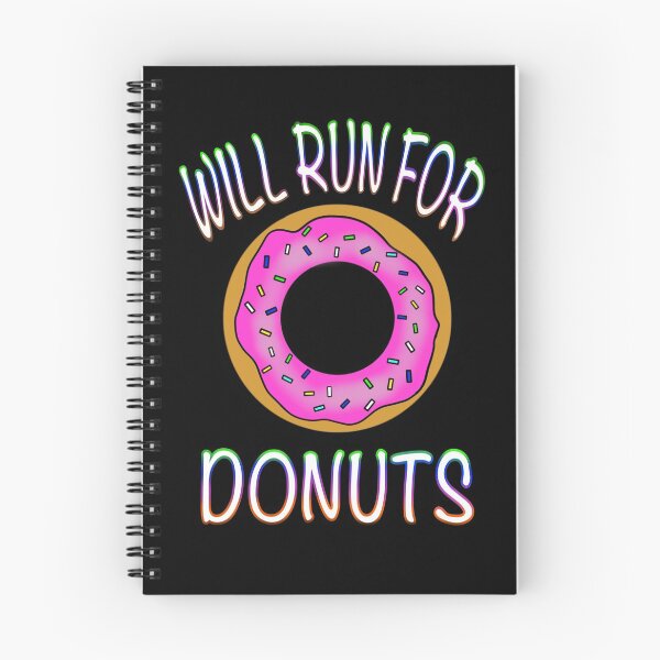 Item preview, Will Run For Donuts - Strawberry designed and sold by BusyMonkeys.