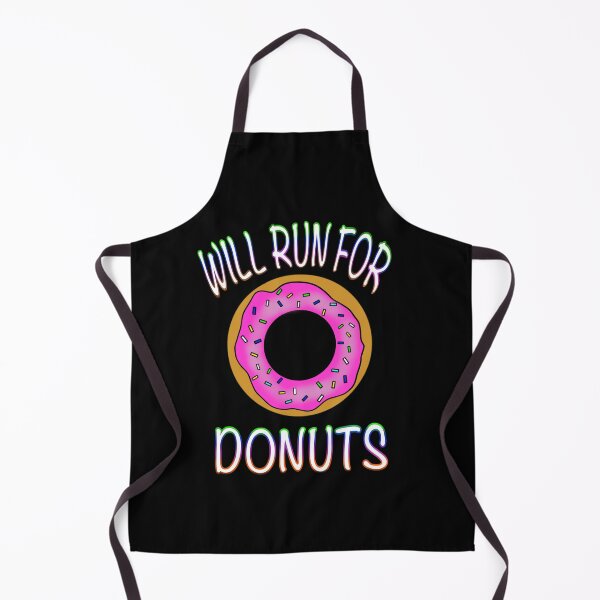 Item preview, Will Run For Donuts - Strawberry designed and sold by BusyMonkeys.