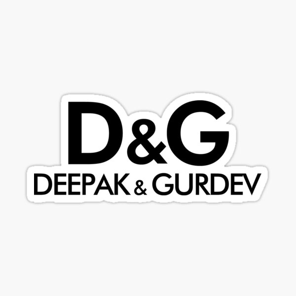 Deepak And Gurdev - PJDN - People Just Do Nothing Sticker