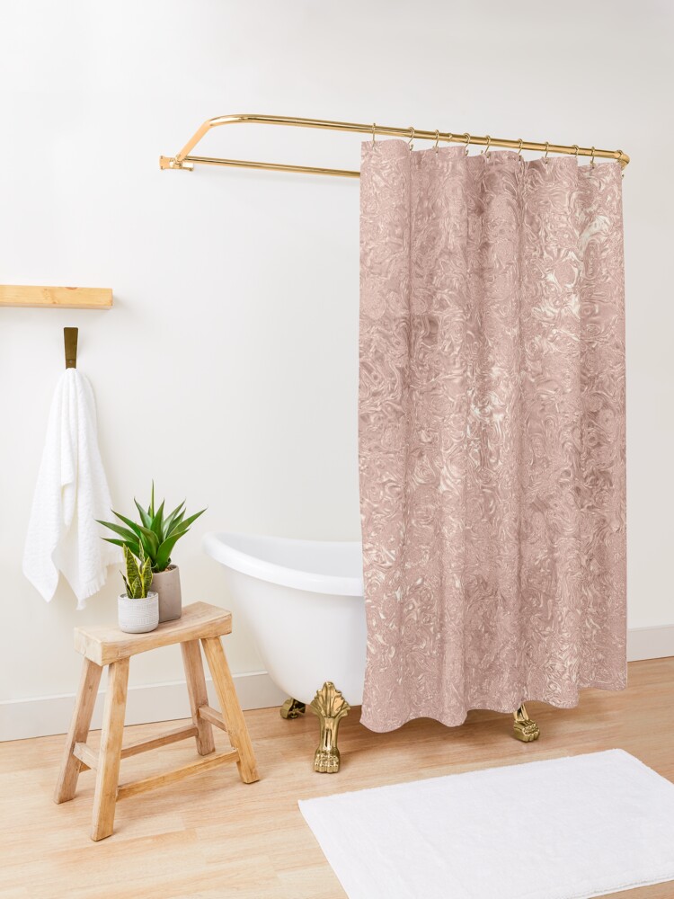 Black Classic Toilet Seat Cover Gold Goddess Print Shower Curtain