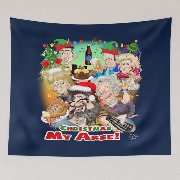 Item preview, Christmas The Royle Family designed and sold by SARAH BAILEY CARTOONS.