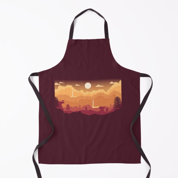 Item preview, burgundy red, orange, yellow watercolor flat design with mountain landscape lonely wolf and waterfall. iPhone or Samsung phone Case & Cover designed and sold by RoManSmArt.