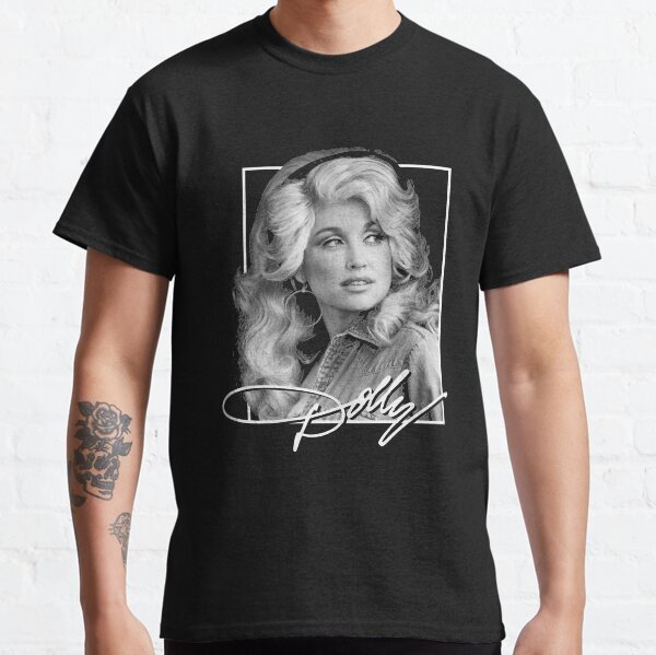 Retro Dolly Partons Geschenk Männer Frauen Classic T-Shirt
