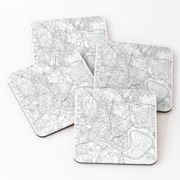 Item preview, BANGKOK, THAILAND CITY MAP designed and sold by MeArtHenry.